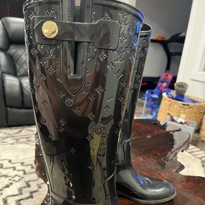 Louis Vuitton rain boots